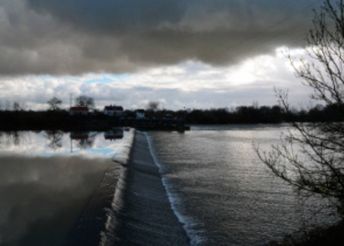 Poncey les Athee barrage