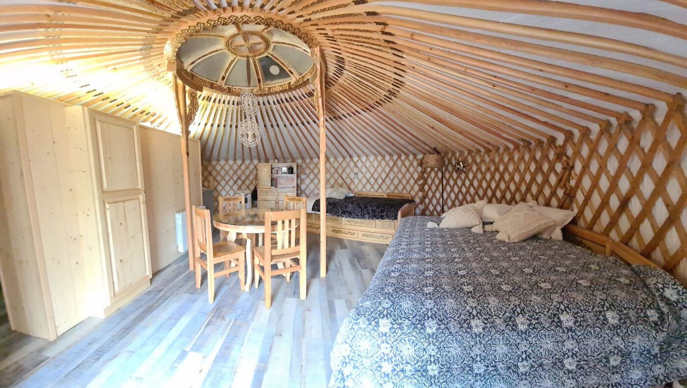 Yourte intérieur