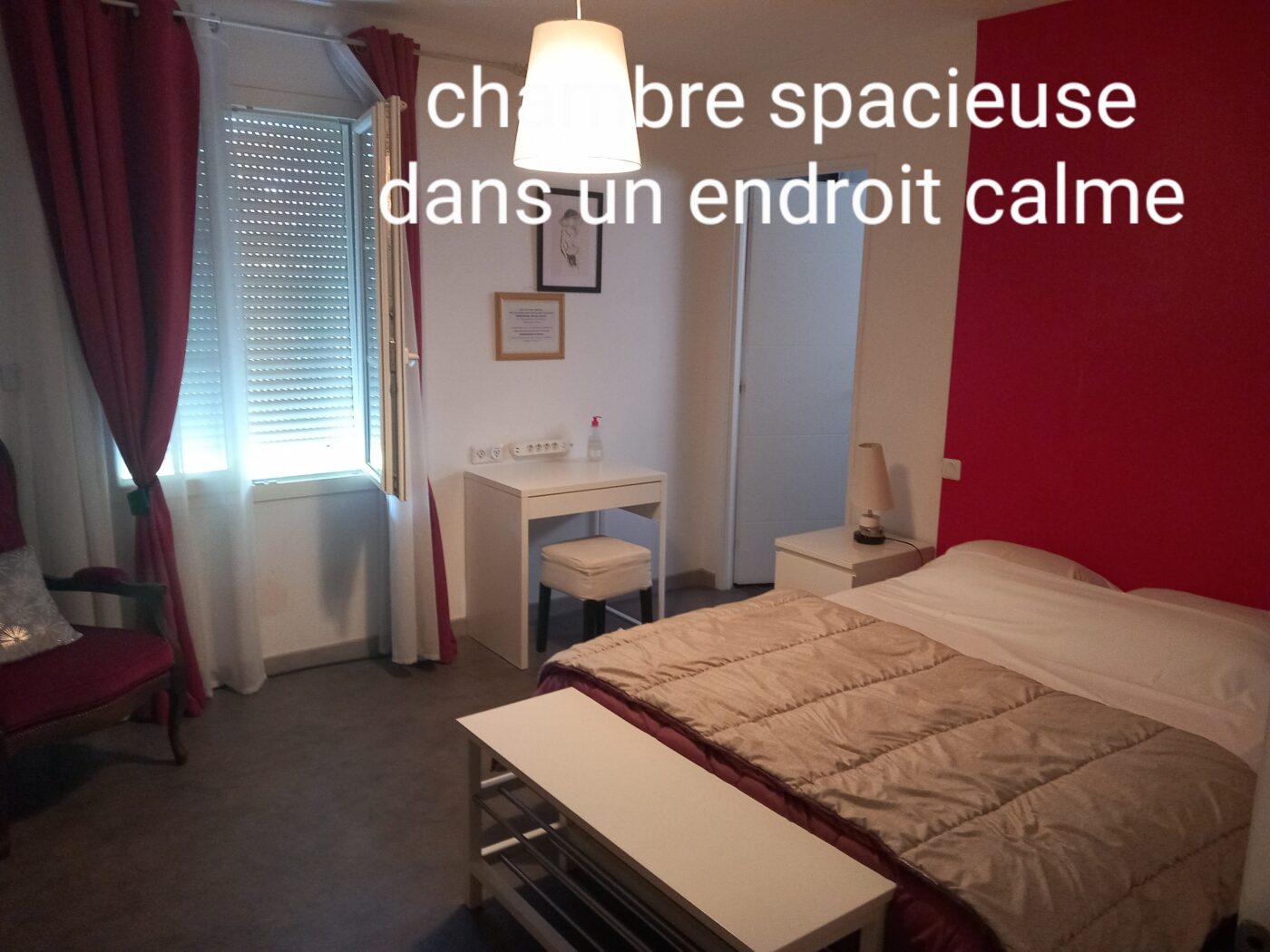 chambre spacieuse
