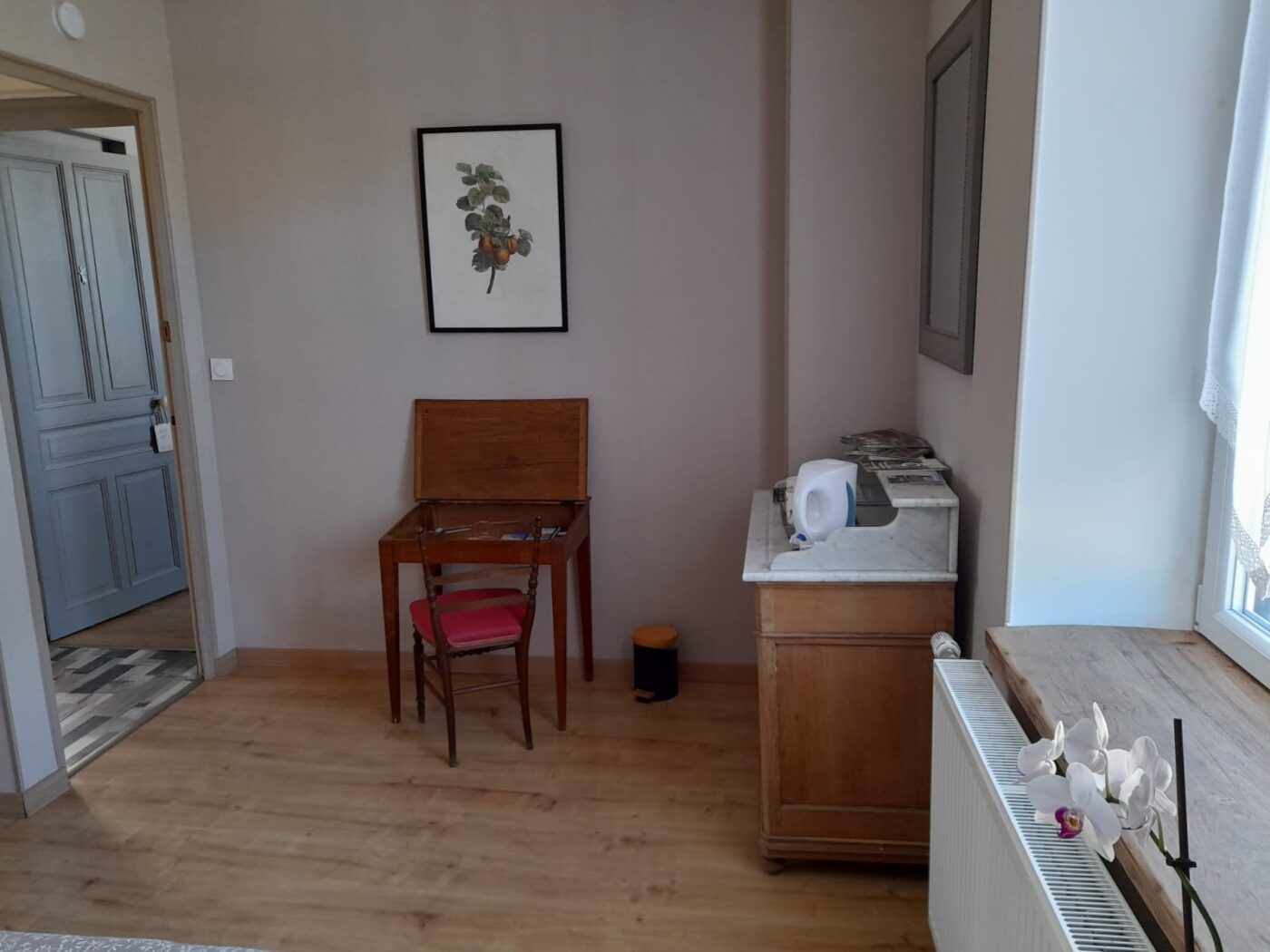 Accueil et toilette